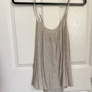 Spaghetti strap tank top